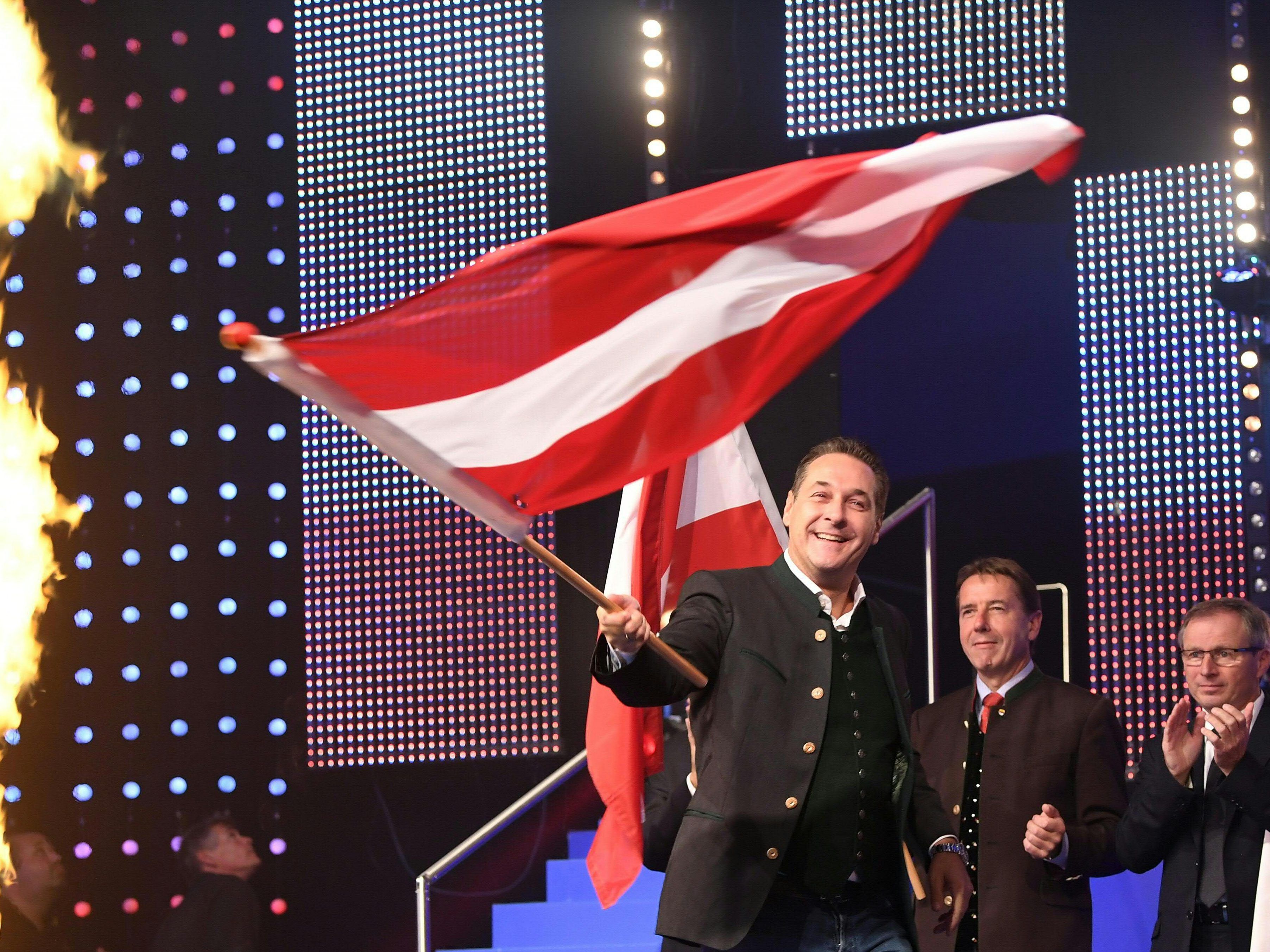 Die FPÖ startete am Samstag in Wels in den Nationalratswahlkampf.