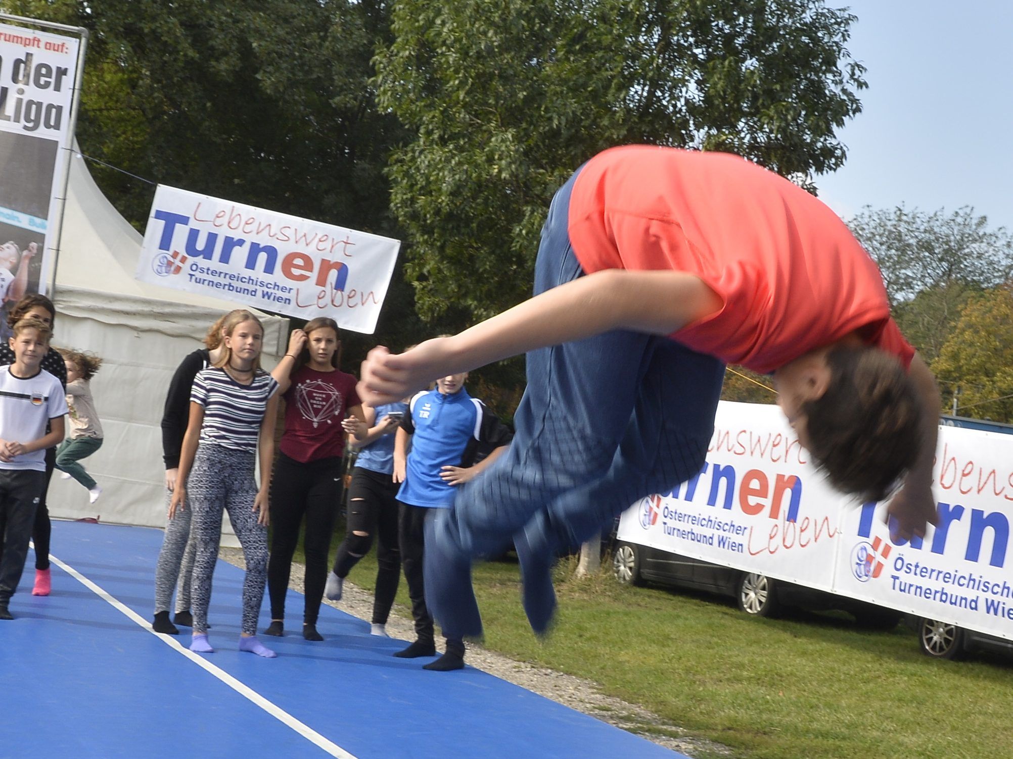 Der 17. Tag des Sports fand im Wiener Prater statt.