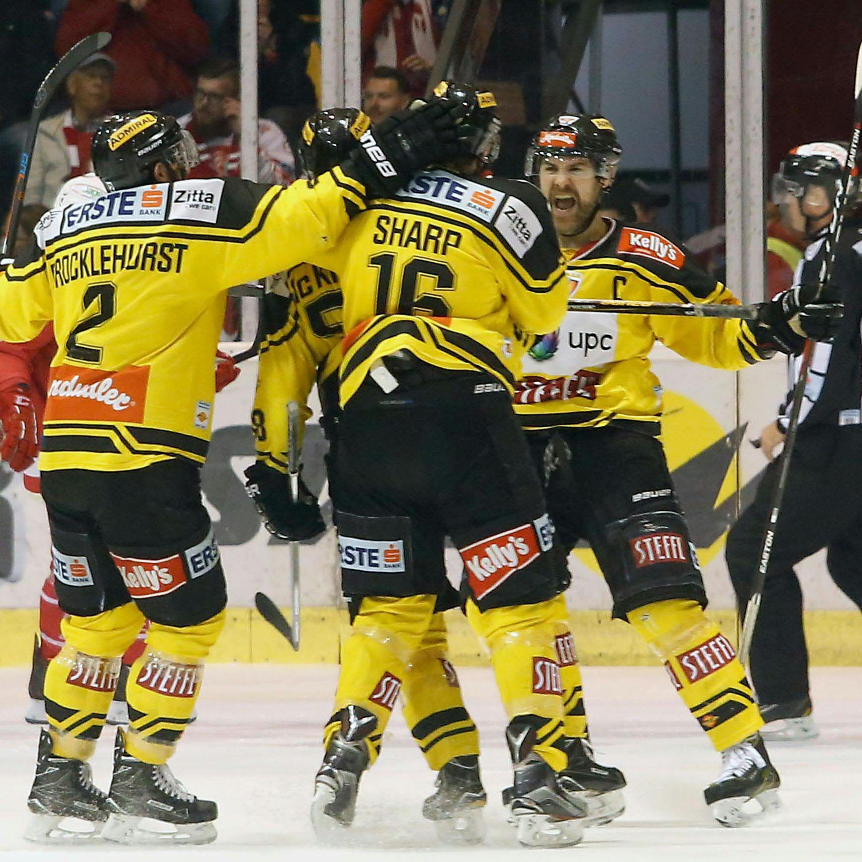 Die Vienna Capitals stehen in der CHL vor dem Ausscheiden.