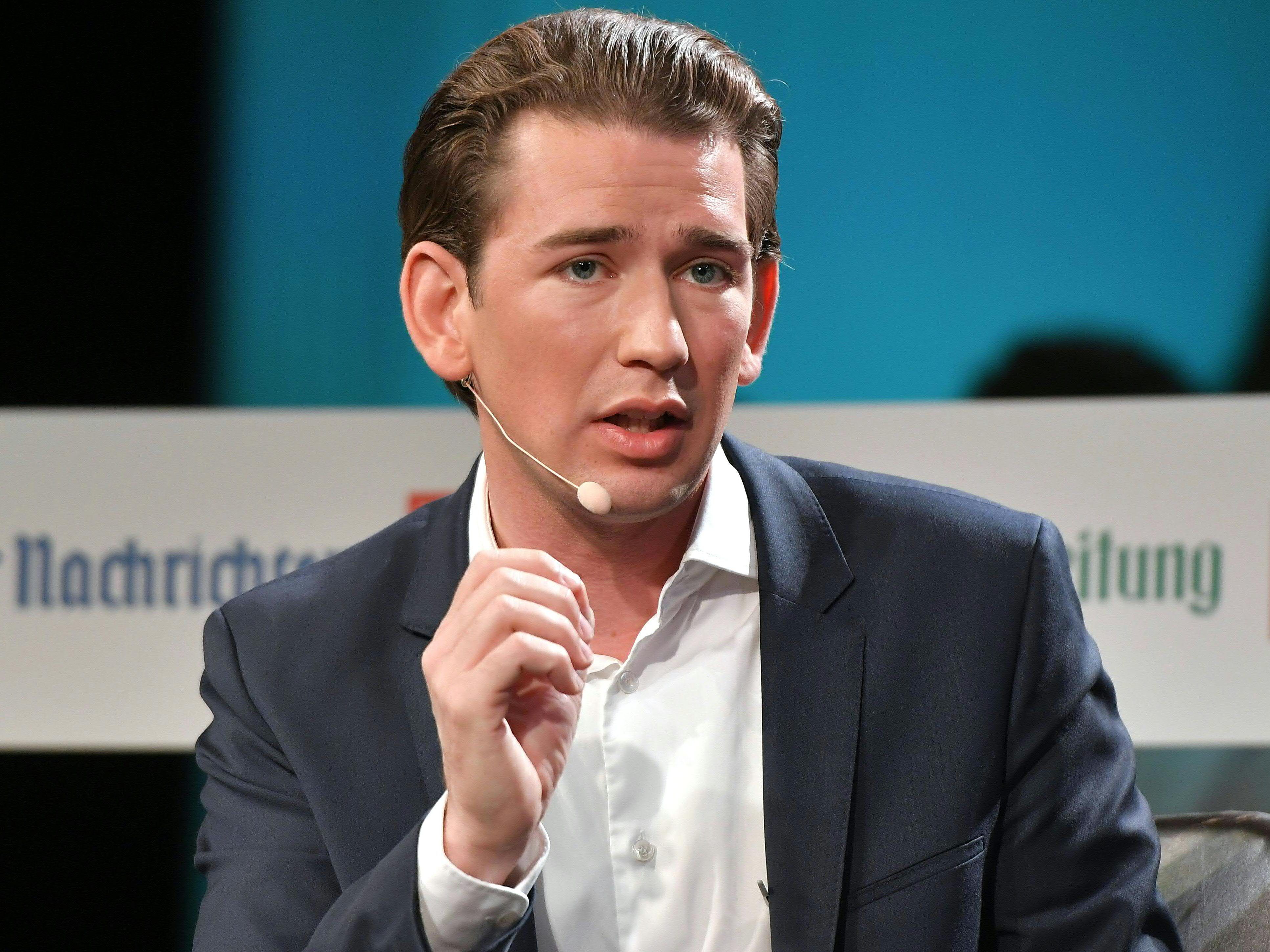 ÖVP-Chef Sebastian Kurz startet in den Intensivwahlkampf.