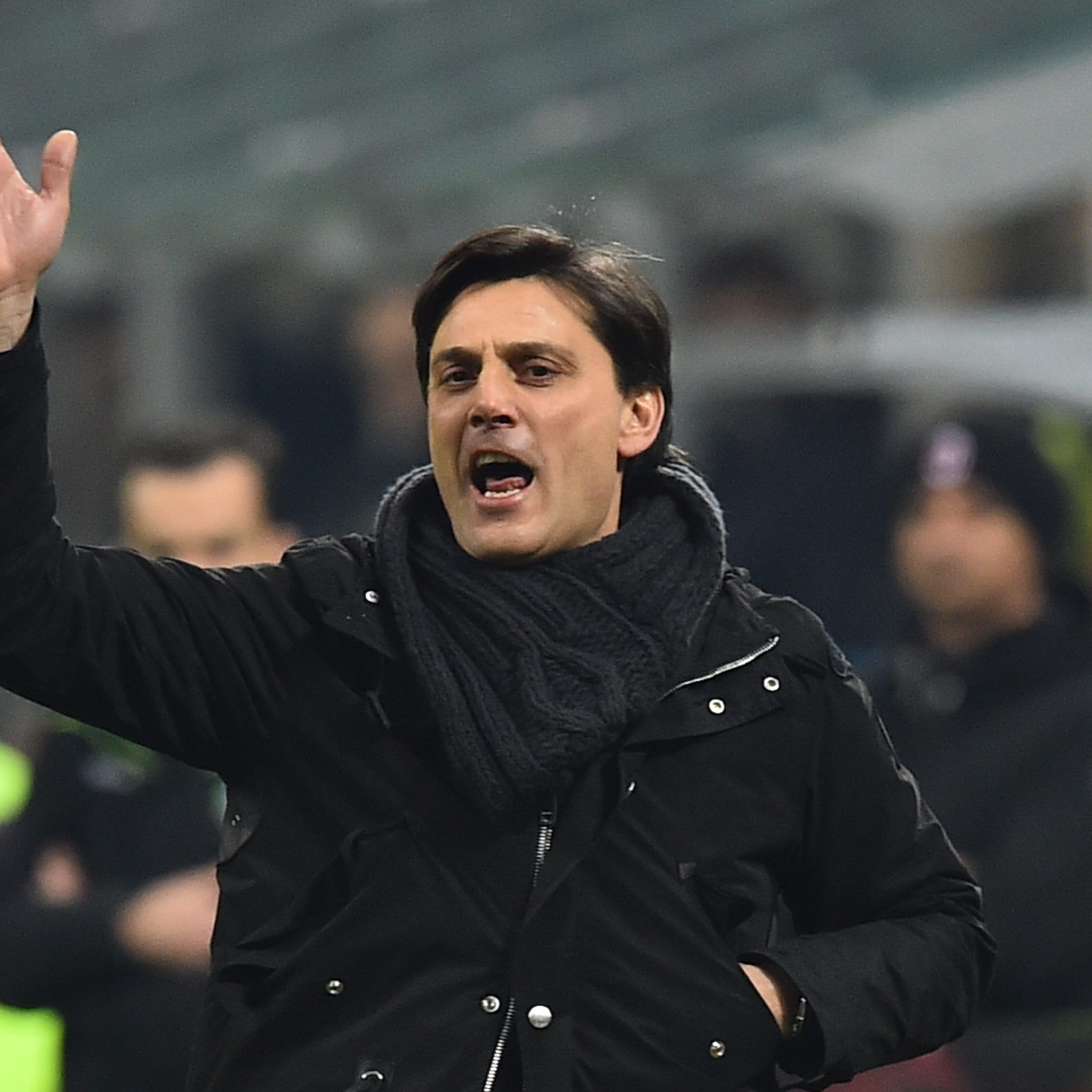 Milan-Trainer Vincenzo Montella wird in Wien einige Änderungen vornehmen.