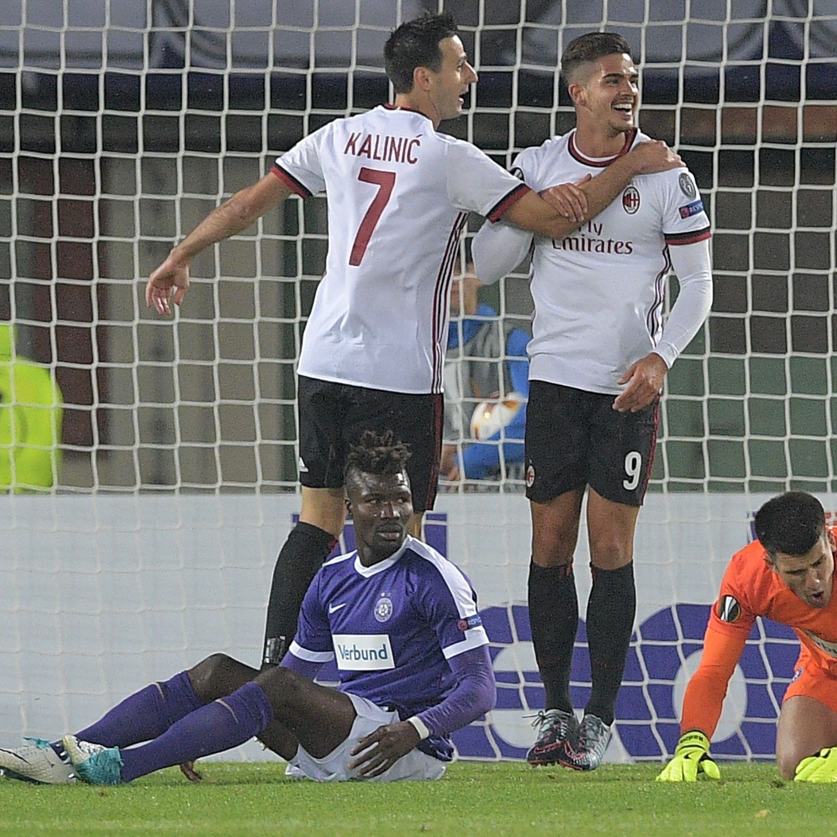 Der AC Milan hatte am ersten Spieltag der Europa-League-Gruppenphase mit der Wiener Austria leichtes Spiel.