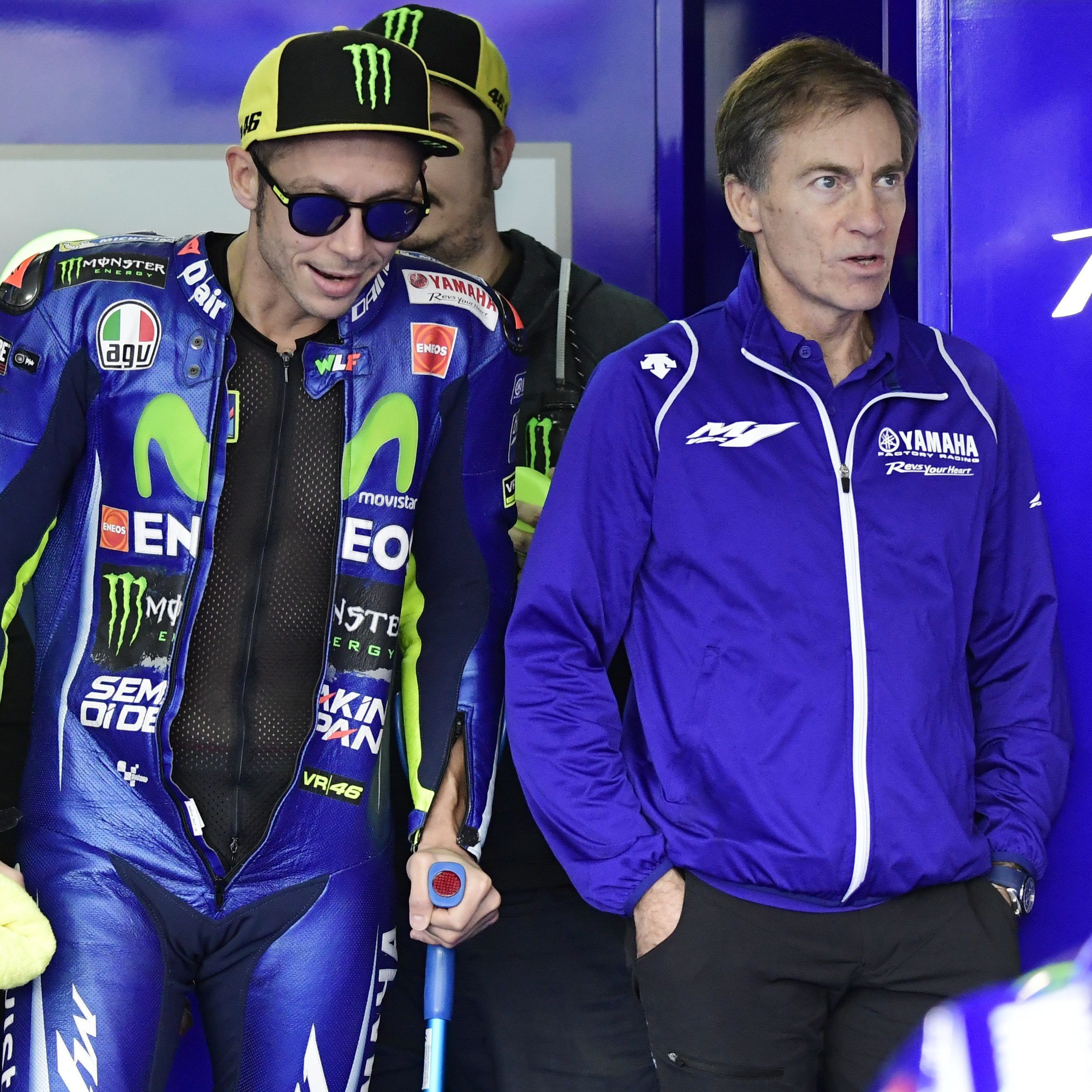 Nur 22 Tage nach seiner Verletzung gibt Valentino Rossi in Spanien bereits sein Comeback.