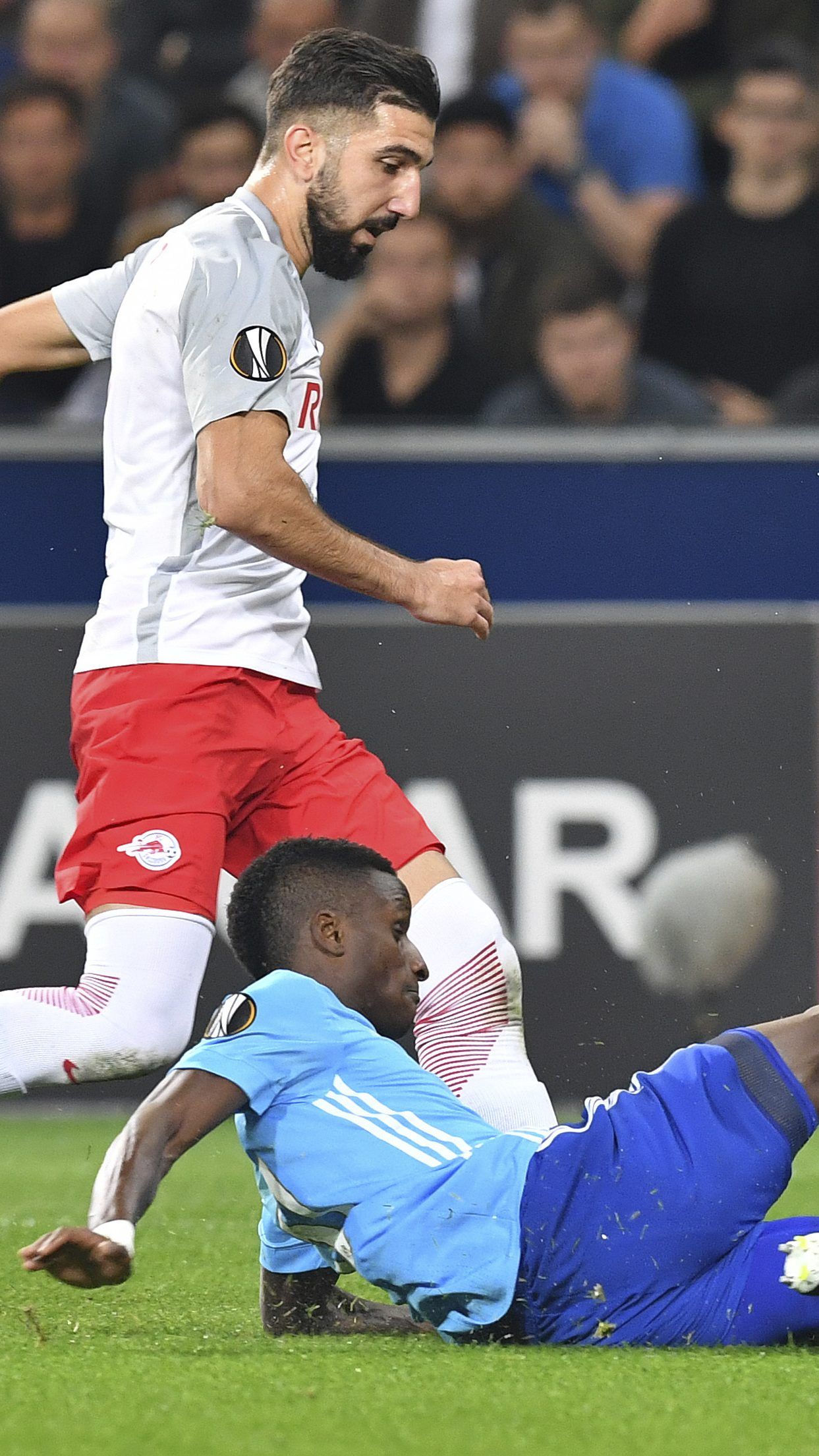 Salzburg-Stürmer Munas Dabbur sorgte gegen Olympique Marseille für die Entscheidung.