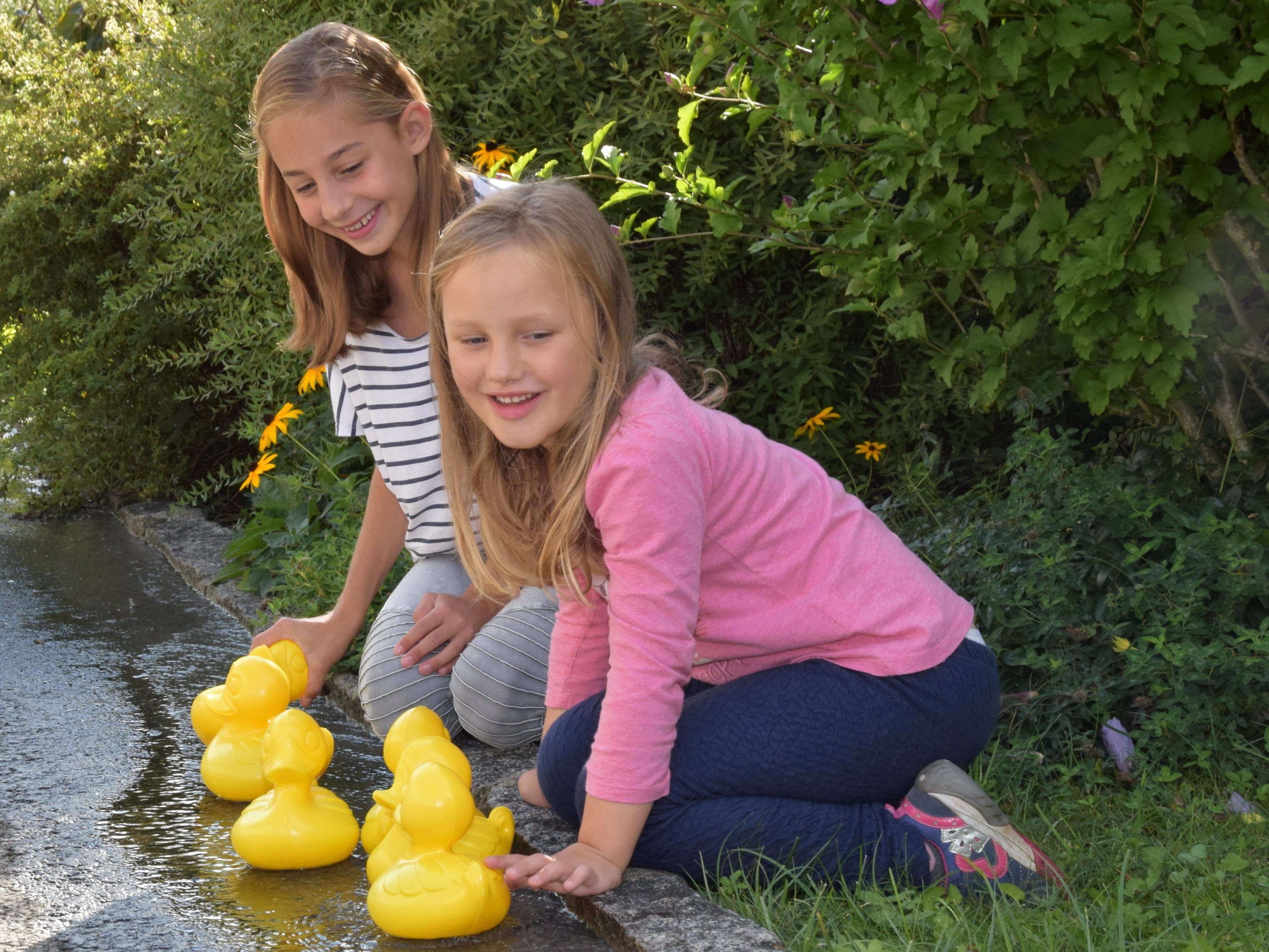 Mia & Ella trainieren bereits!