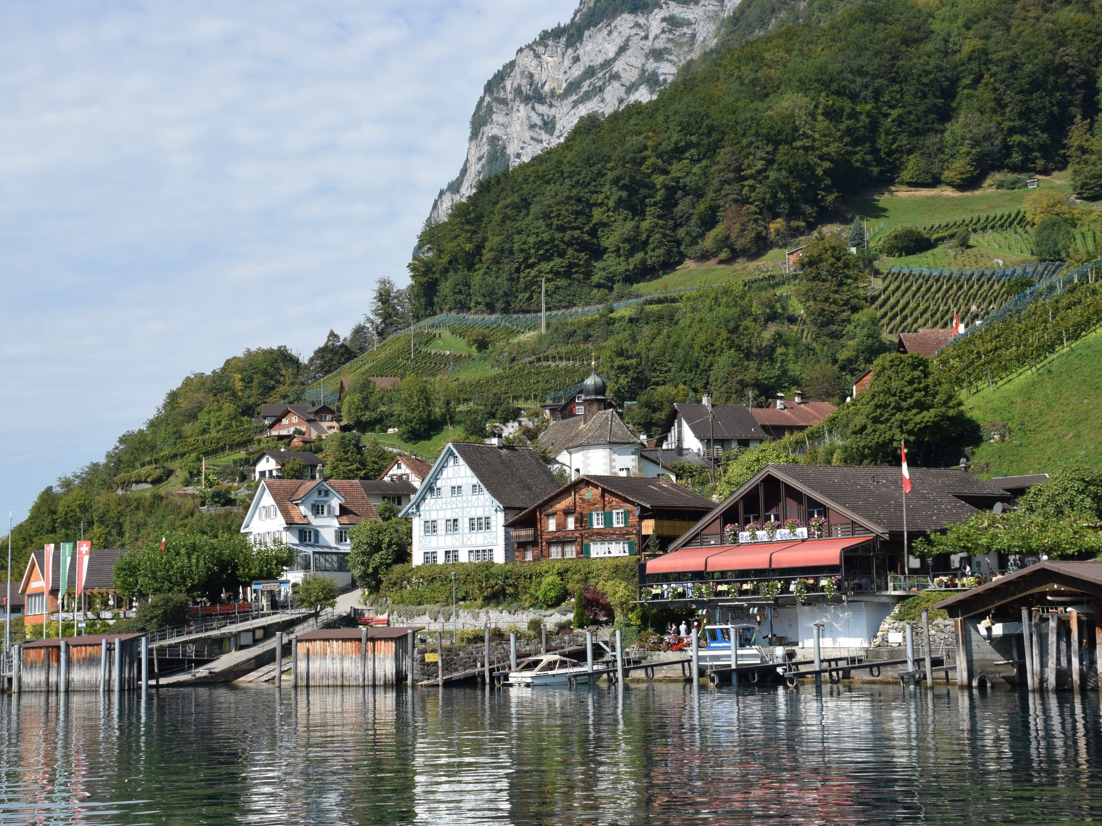 Quinten am Walensee Quinten am Walensee