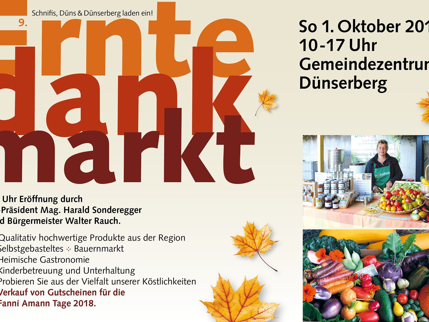 Dreiklang-Erntedankmarkt