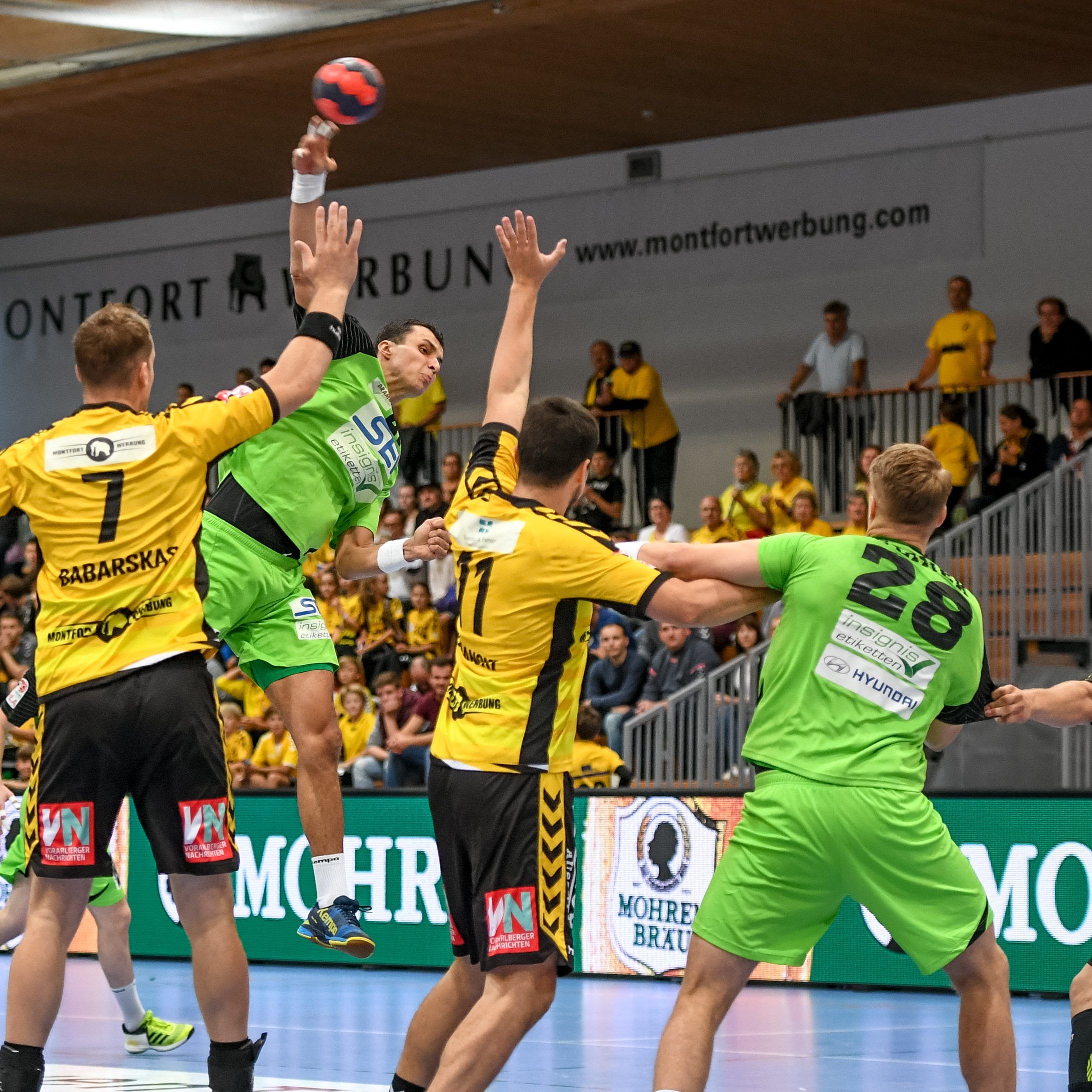 Die Wiener erwischten in beiden Hälften den besseren Start.