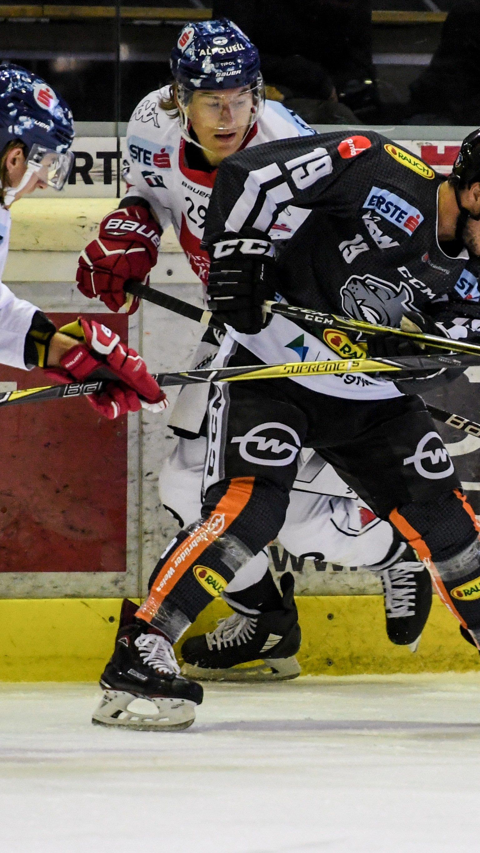 Dornbirn uns Innsbruck lieferten sich eine hart umkämpftes Duell.