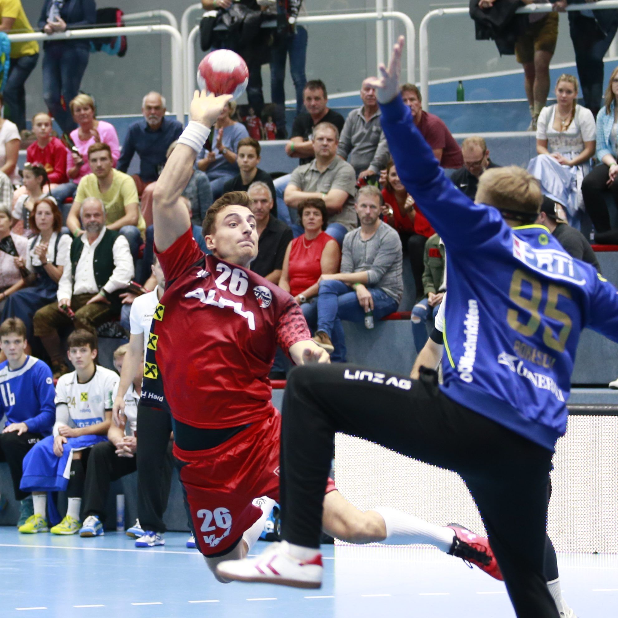 Der HC Hard konnte sich zuhause gegen Linz klar durchsetzen.