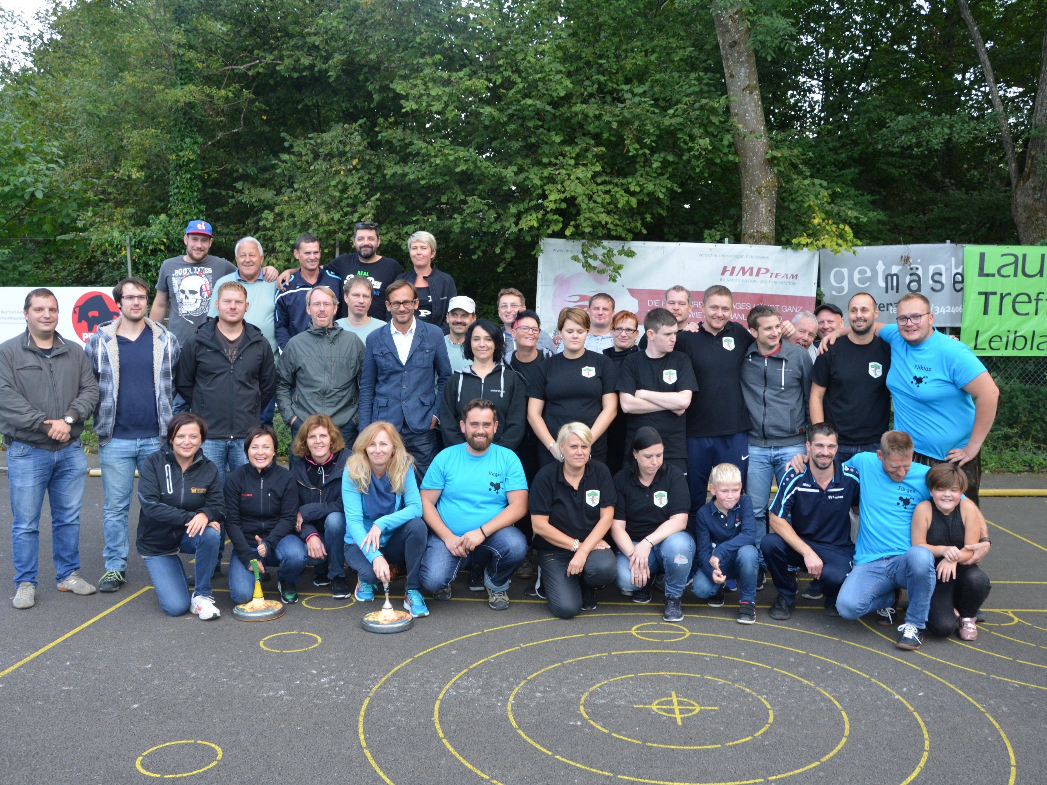 Die Teilnehmer vom Lochauer Hobbyturnier 2017