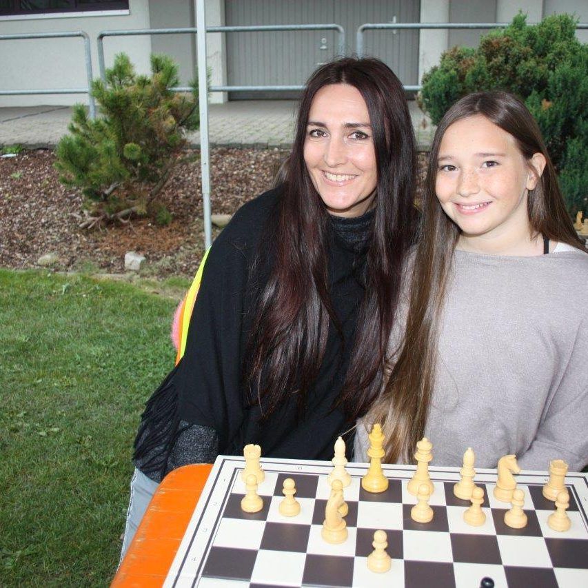 Model Maria Nussbaumer mit Tochter Alexa Nussbaumer