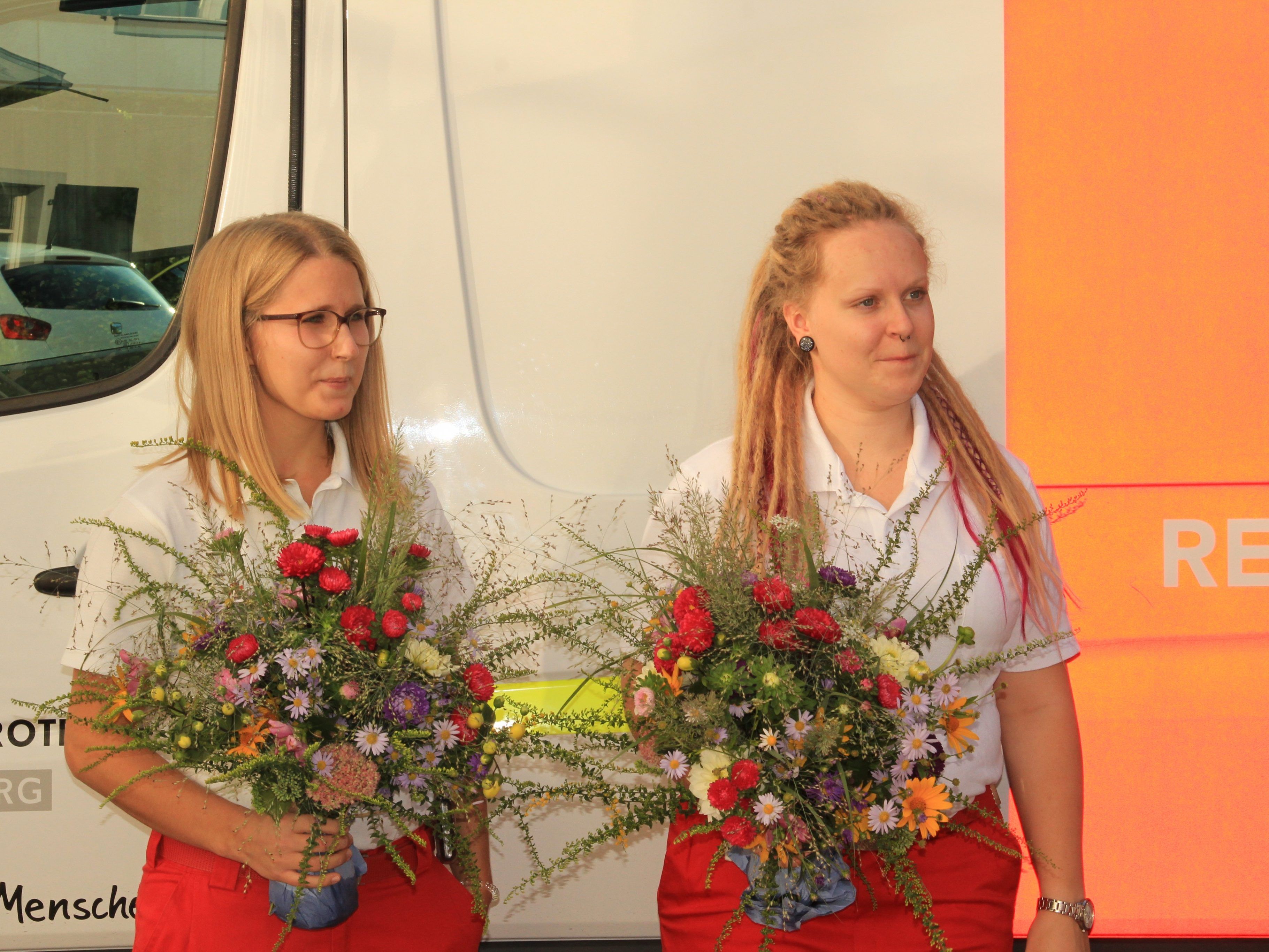 Klarissa Nachbaur und Lena Amann