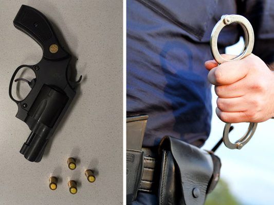 Ein 36-Jähriger bedrohte in Wien-Floridsdorf einen Lokalbesitzer mit einer Gaspistole.