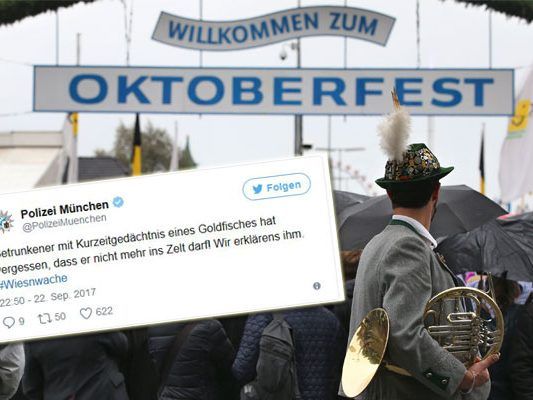 Jedes Jahr postet die Müncher Polizei auf Twitter wieder witzige Anekdoten vom Oktoberfest.