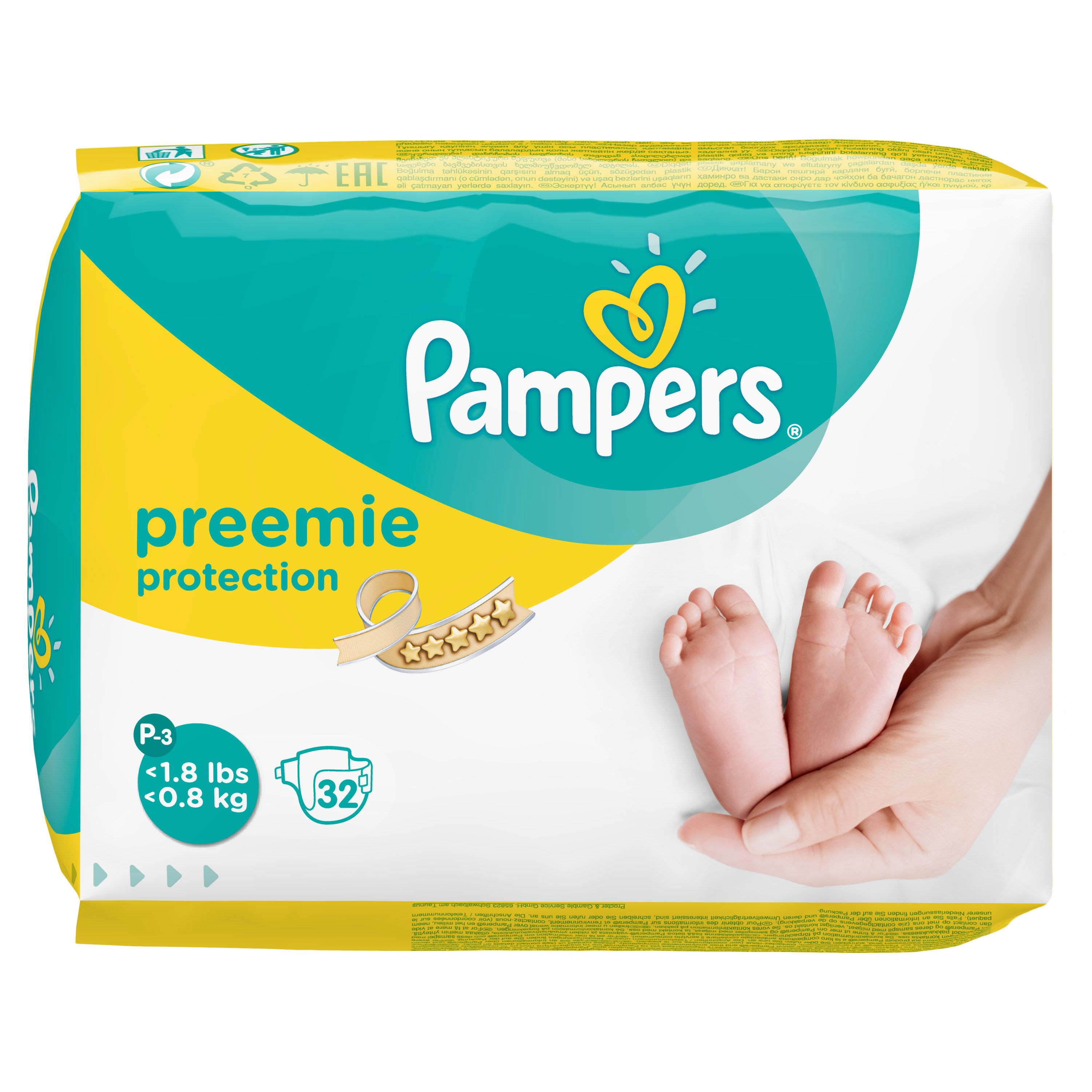 Pampers Preemie Protection P-3