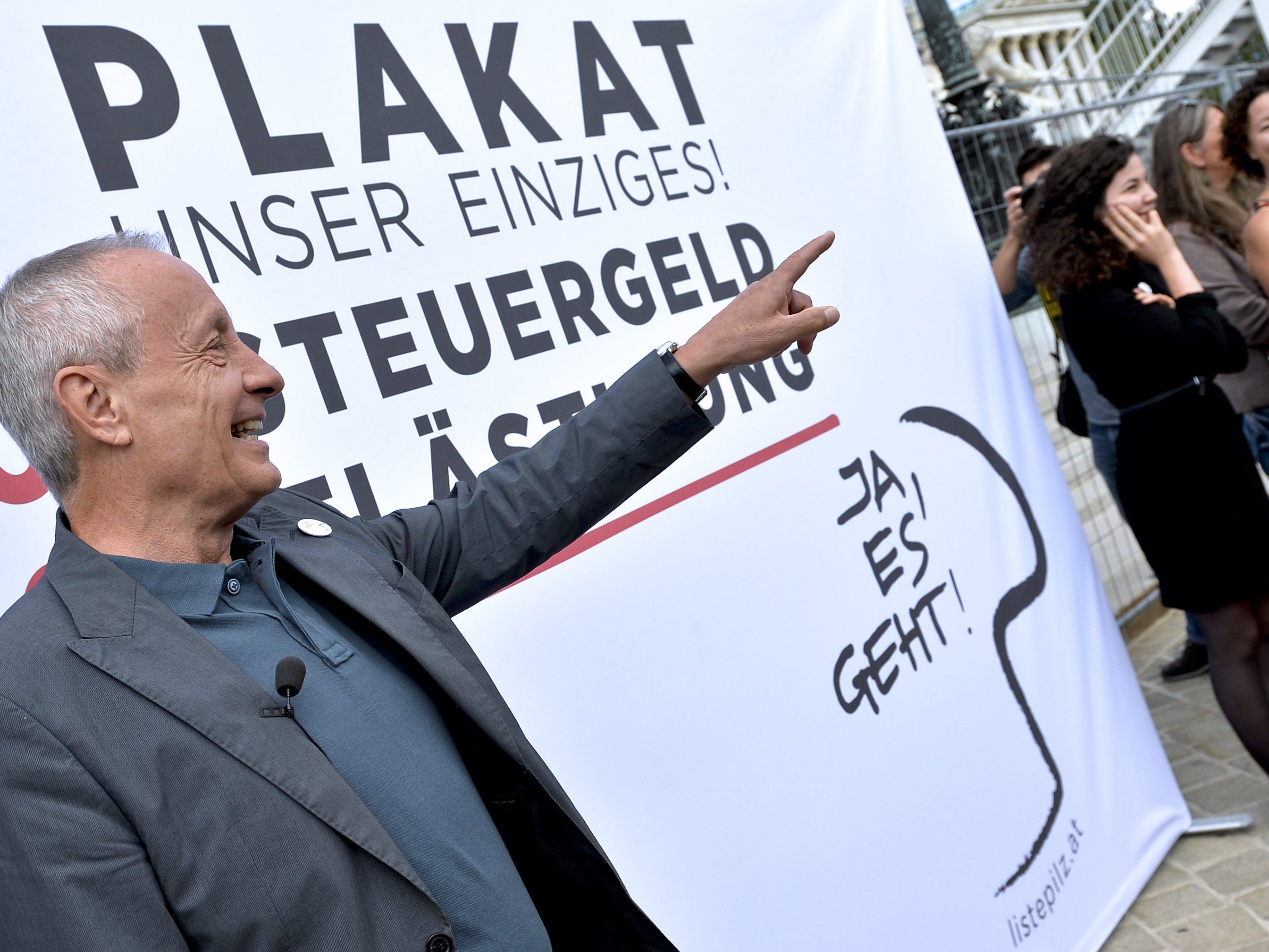 Die "Liste Peter Pilz" verzichtet auf eine teure Plakat-Kampagne. Die "Liste Peter Pilz" verzichtet auf eine teure Plakat-Kampagne.