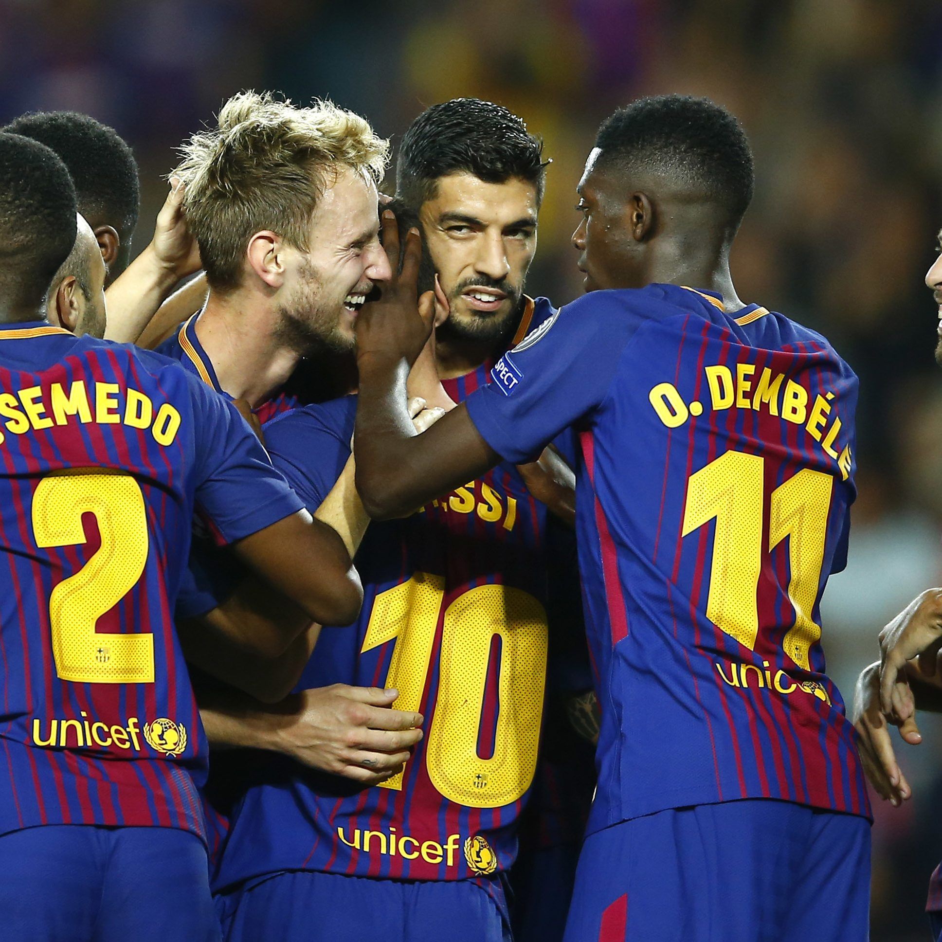 Barcelona durfte zum CL-Auftakt gegen Juventus Turin gleich mehrfach jubeln.