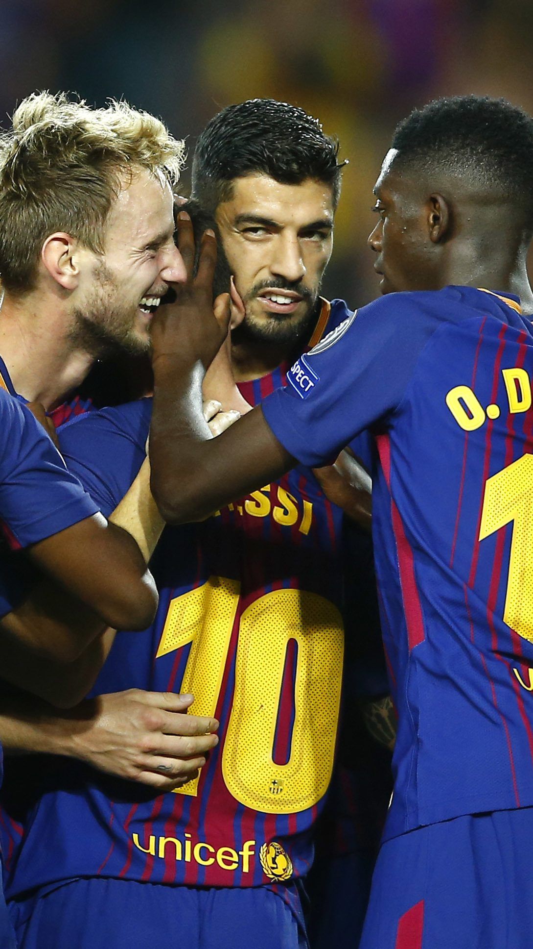 Barcelona durfte zum CL-Auftakt gegen Juventus Turin gleich mehrfach jubeln.