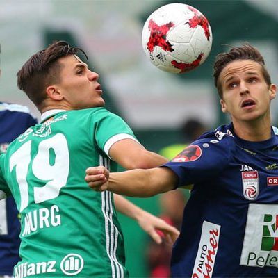 Rapid Wien gewann gegen den WAC mit einem klaren 4:2.