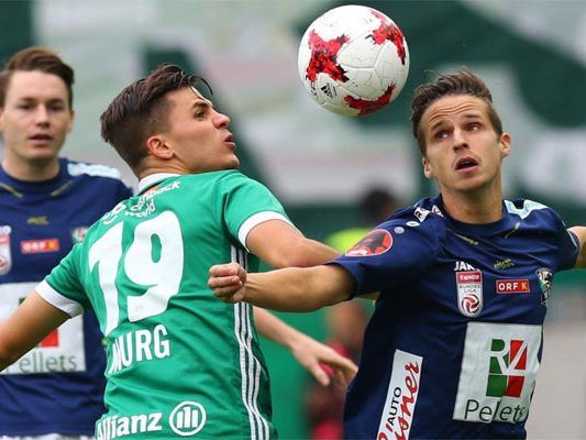 Rapid Wien gewann gegen den WAC mit einem klaren 4:2.
