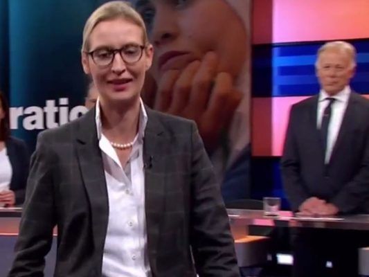 Alice Weidel (AfD) verlässt die ZDF-Sendung "Wie geht's Deutschland?"