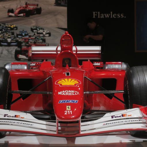 Michael Schumachers Weltmeister-Ferrari wird bei einer Auktion versteigert.