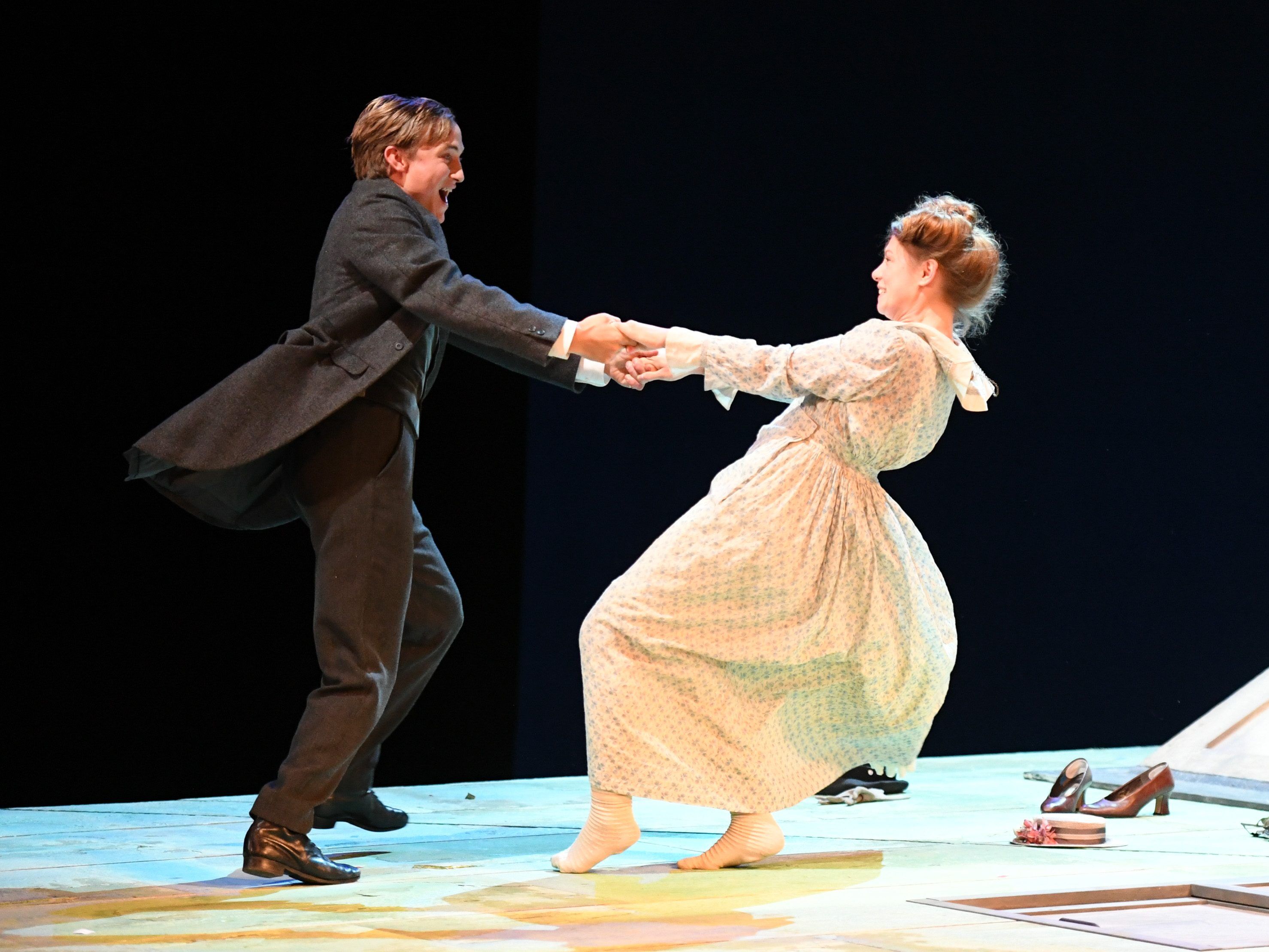 Die "Liebelei" von Arthur Schnitzler im Theater am Kornmarkt in Bregenz. Die "Liebelei" von Arthur Schnitzler im Theater am Kornmarkt in Bregenz.
