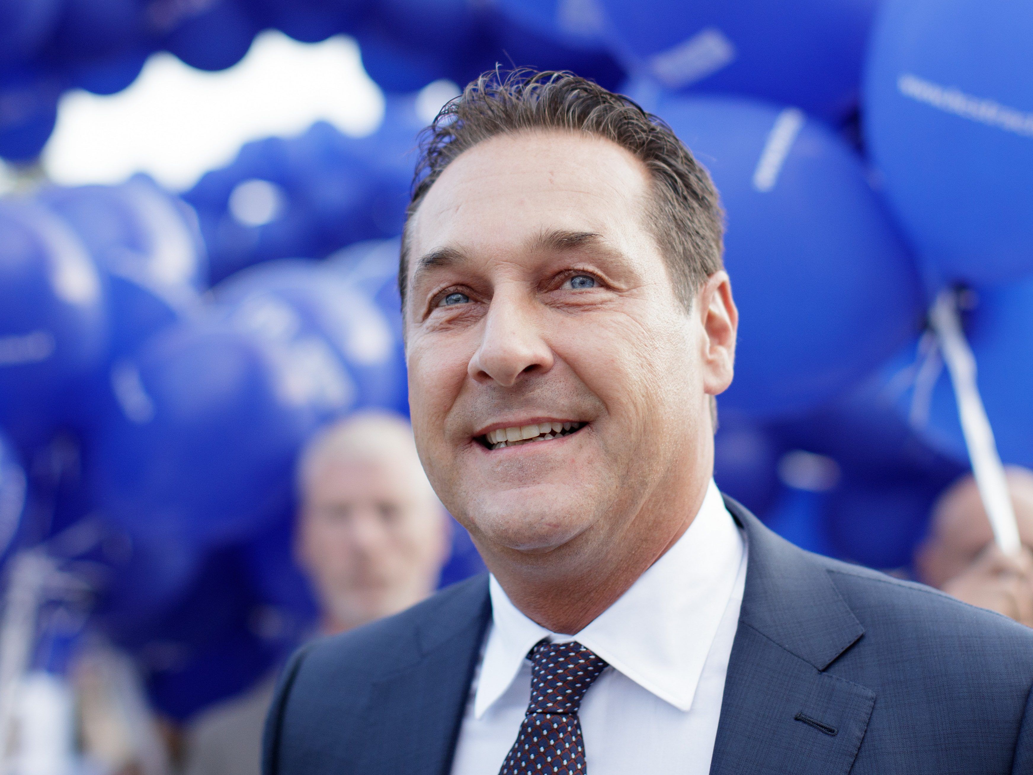 Nationalratswahl 2017: Portrait von Heinz Christian Strache FPÖ. Nationalratswahl 2017: Portrait von Heinz Christian Strache FPÖ.