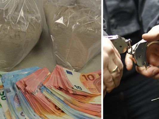 In der Wohnung des Drogenkuriers wurden 2.100 Gramm Heroin sichergestellt.