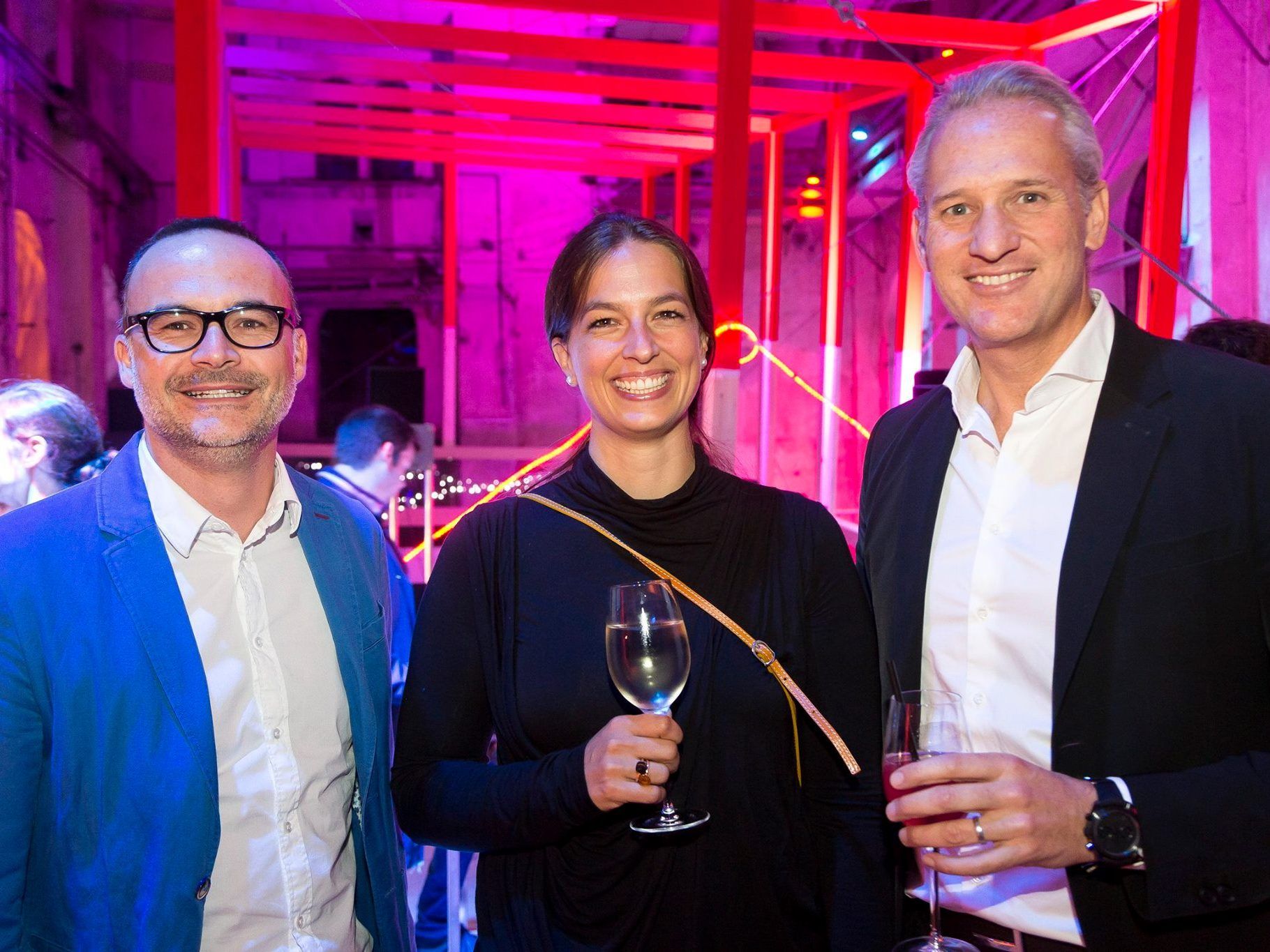 Andreas Karg, Katharina Rhomberg und Martin Ohneberg.