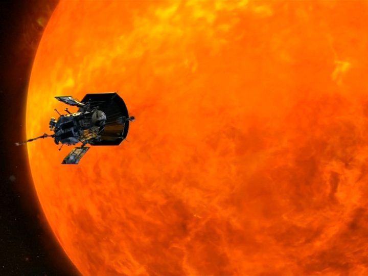 Die Parker Solar Probe wird das erste Raumfahrzeug sein, dass tief in die Atmospähre der Sonne eindringt.
