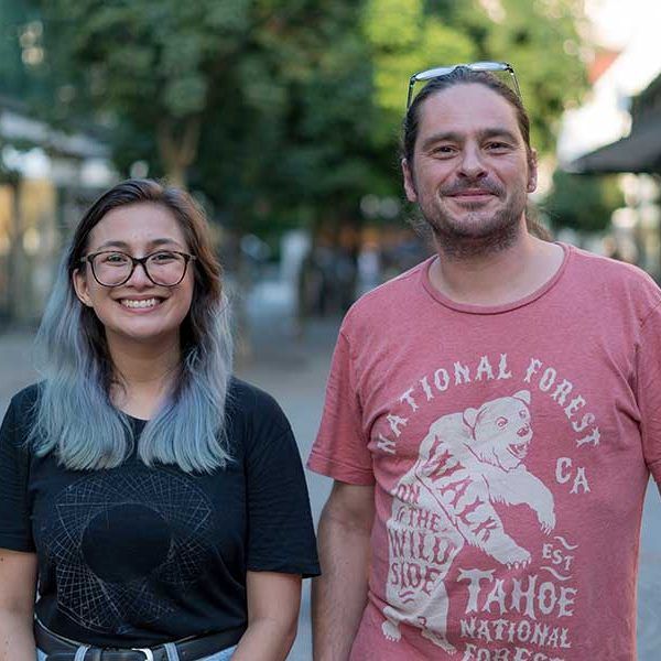 Die Vorarlberger Bündnisspitze: Andreas Spechtenhauser und die ehemalige Junggrüne Tara Romanes