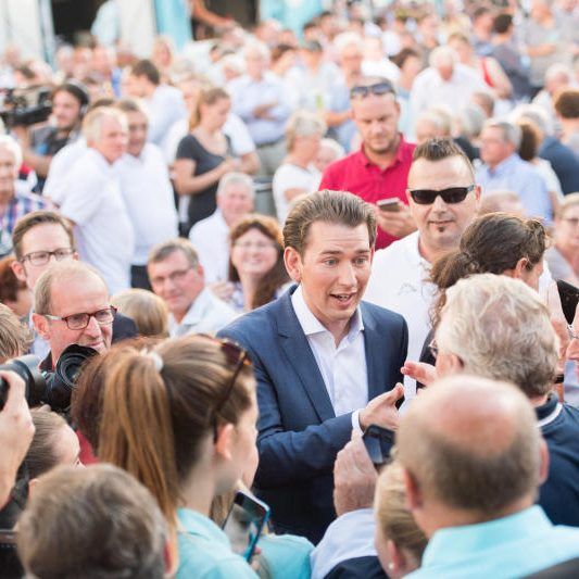 Sebastian Kurz liegt in den Umfragen deutlich voran