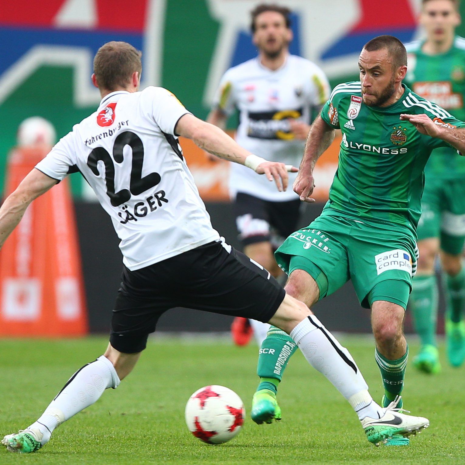 LIVE-Ticker zum Spiel SCR Altach gegen SK Rapid Wien ab 16.00 Uhr.