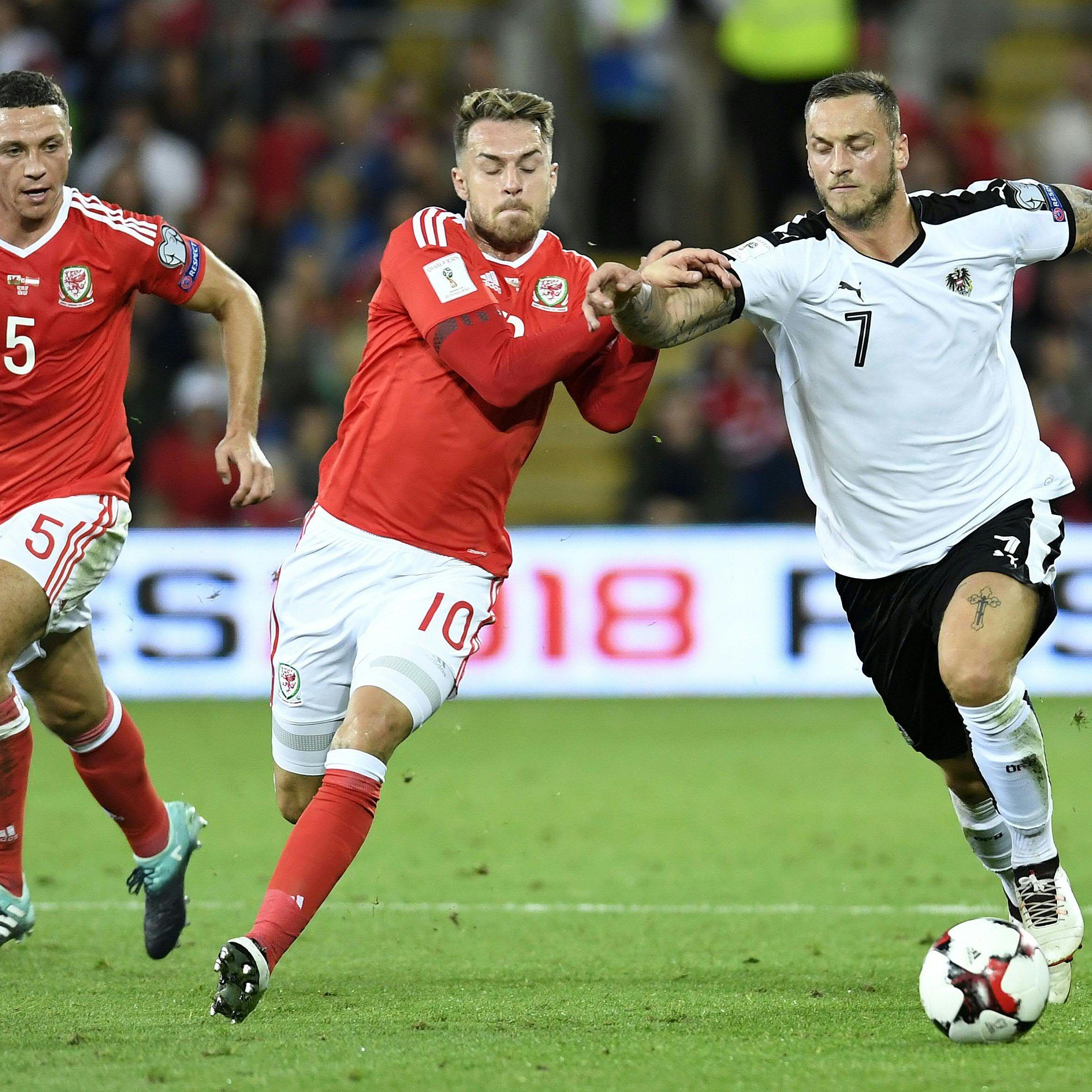 Österreich verliert mit 0:1 gegen Wales in der WM-Qualifikation.