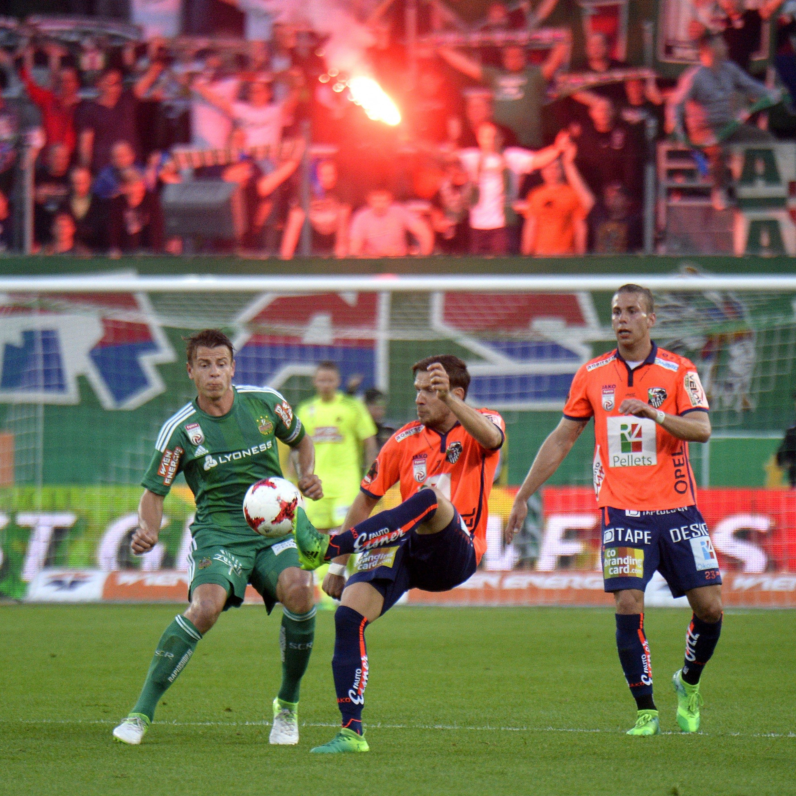 LIVE-Ticker zum Spiel SK Rapid Wien gegen WAC ab 16.00 Uhr.