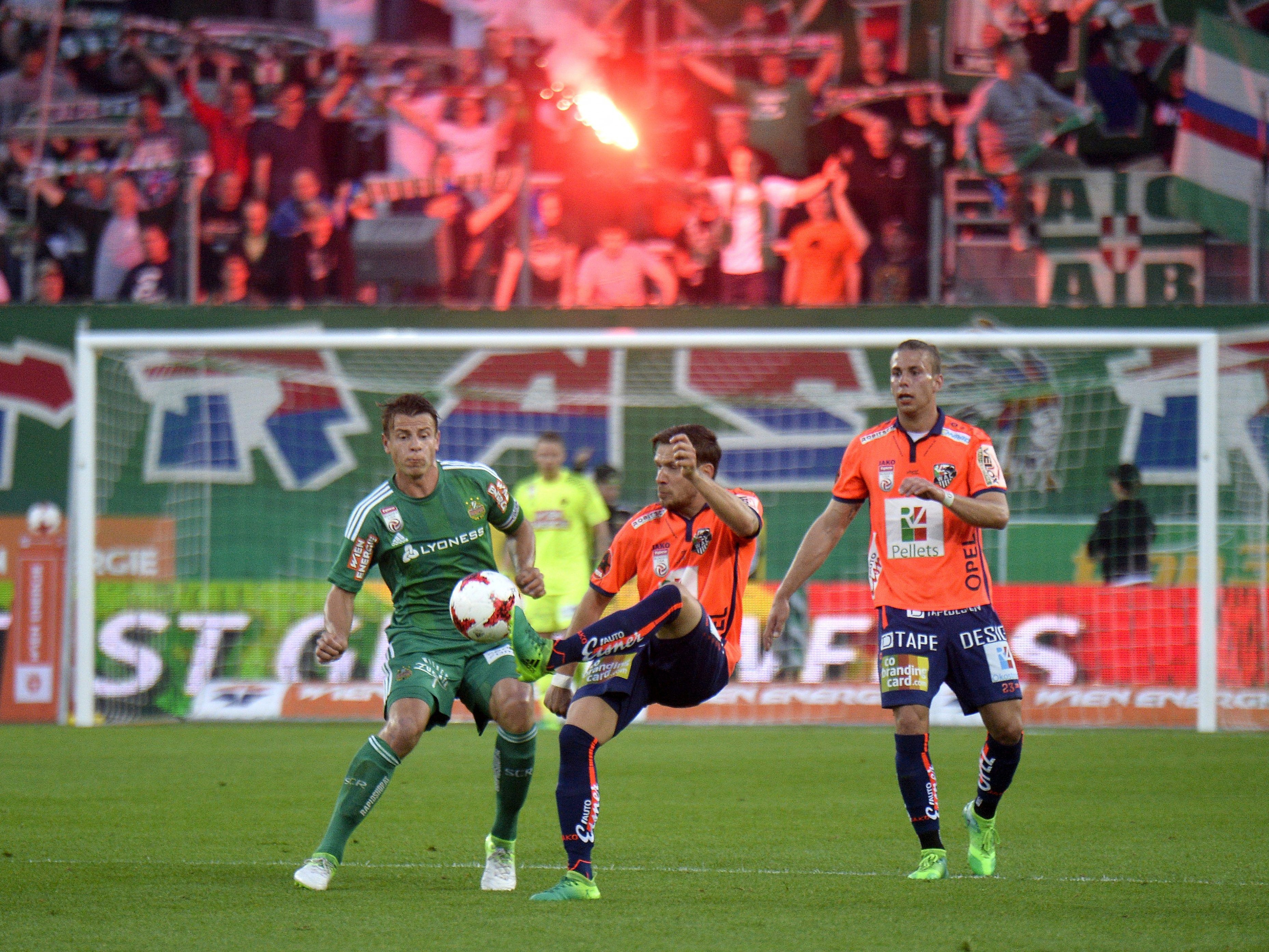 LIVE-Ticker zum Spiel SK Rapid Wien gegen WAC ab 16.00 Uhr.