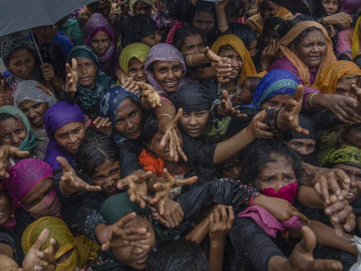 Die Lage für die Rohingya-Flüchtlinge in Bangladesch könnte sich durch einen Monsun weiter verschlechtern Die Lage für die Rohingya-Flüchtlinge in Bangladesch könnte sich durch einen Monsun weiter verschlechtern