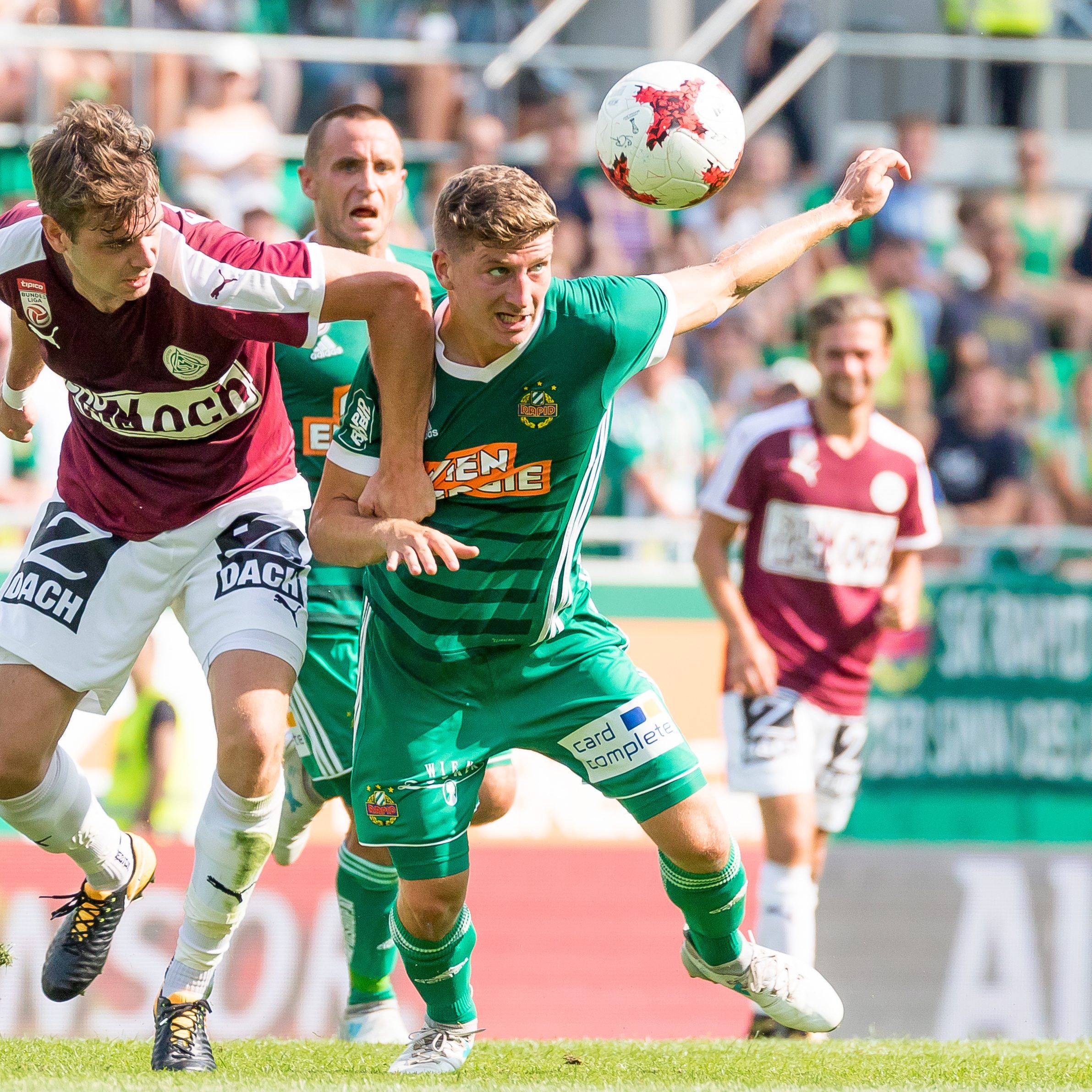 Rapid trifft in der zehnten Bundesligarunde auswärts auf Mattersburg.