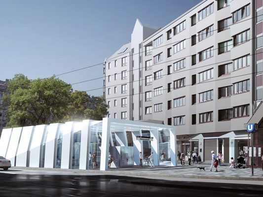 Im Bereich des Elterleinplatzes werden Probebohrungen durchgeführt.