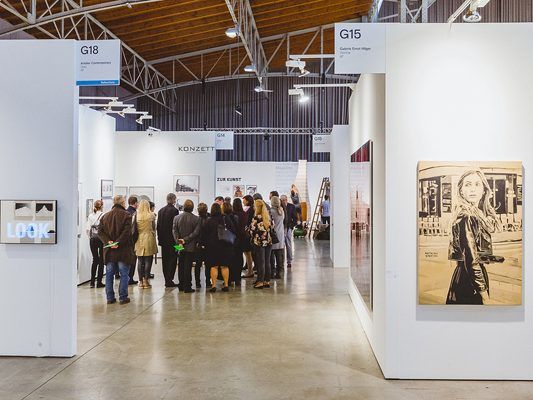 Bei der viennacontemporary nahmen 120 Galerien und Kunstinstitutionen teil. Bei der viennacontemporary nahmen 120 Galerien und Kunstinstitutionen teil.