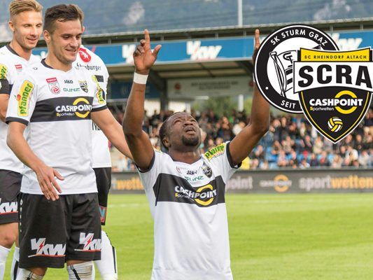Schalke-Leihgabe Bernard Tekpetey ist nach einer roten Karte im Cup, die er für seine Reaktion auf rassistische Ausfälle von Zuschauern erhielt, gegen Graz gesperrt. Schalke-Leihgabe Bernard Tekpetey ist nach einer roten Karte im Cup, die er für seine Reaktion auf rassistische Ausfälle von Zuschauern erhielt, gegen Graz gesperrt.