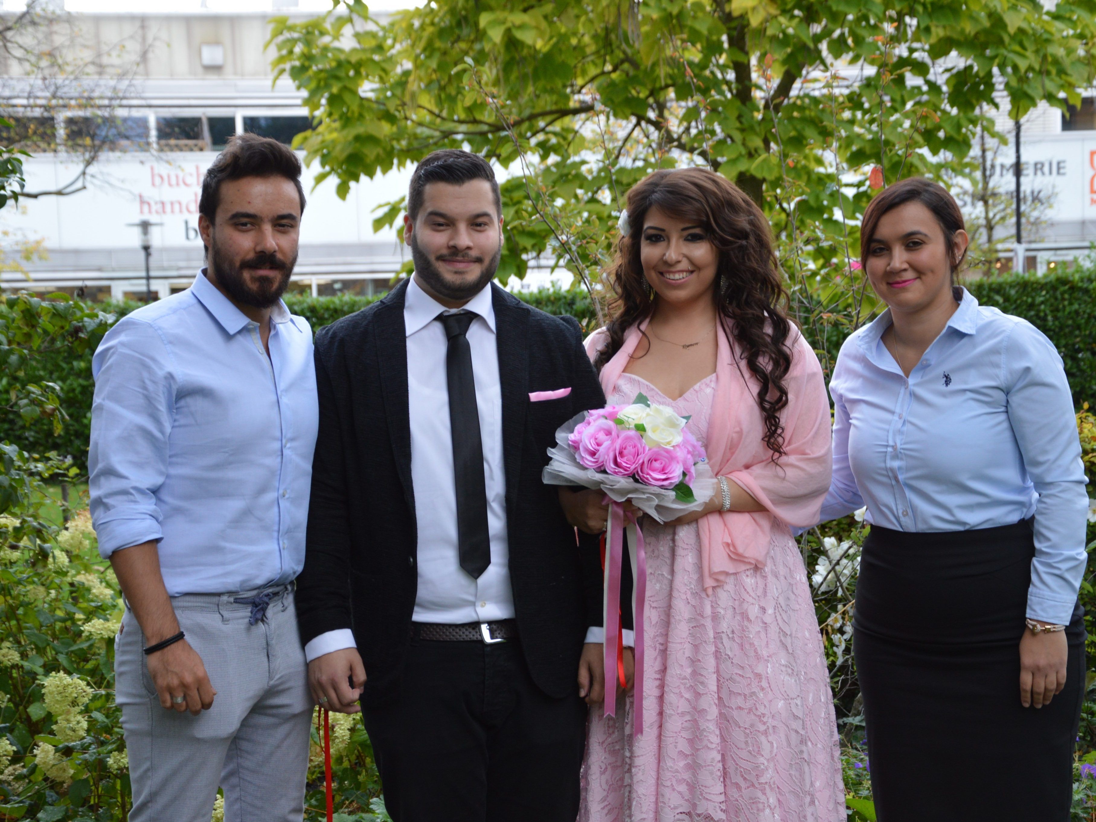 Safiye Oguzer und Eymen Pala haben geheiratet.