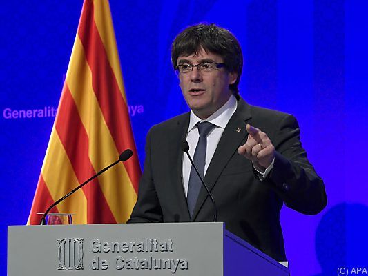 Carles Puigdemont riskiert derzeit viel