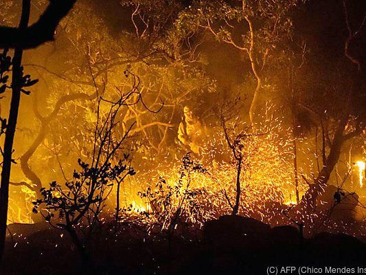 Auch der Nationalpark Chapada dos Veadeiros von den Bränden betroffen