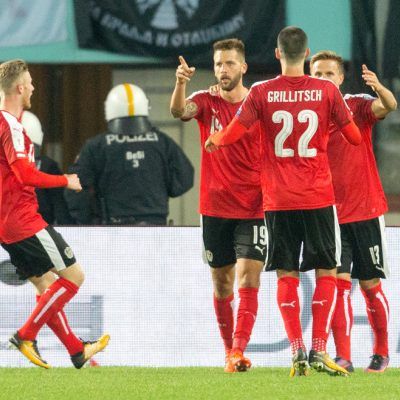 Guido Burgstaller gelang der 1:1-Ausgleich