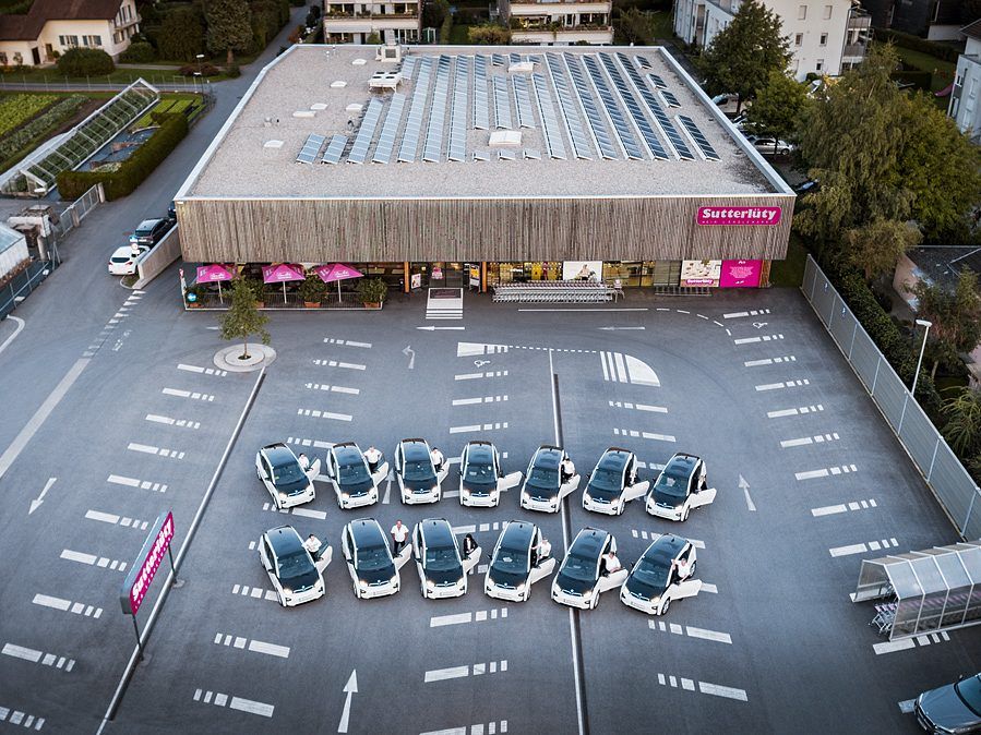 316 Solarmodule zieren seit kurzem das Dach des Sutterlüty-Ländlemarktes in Rankweil