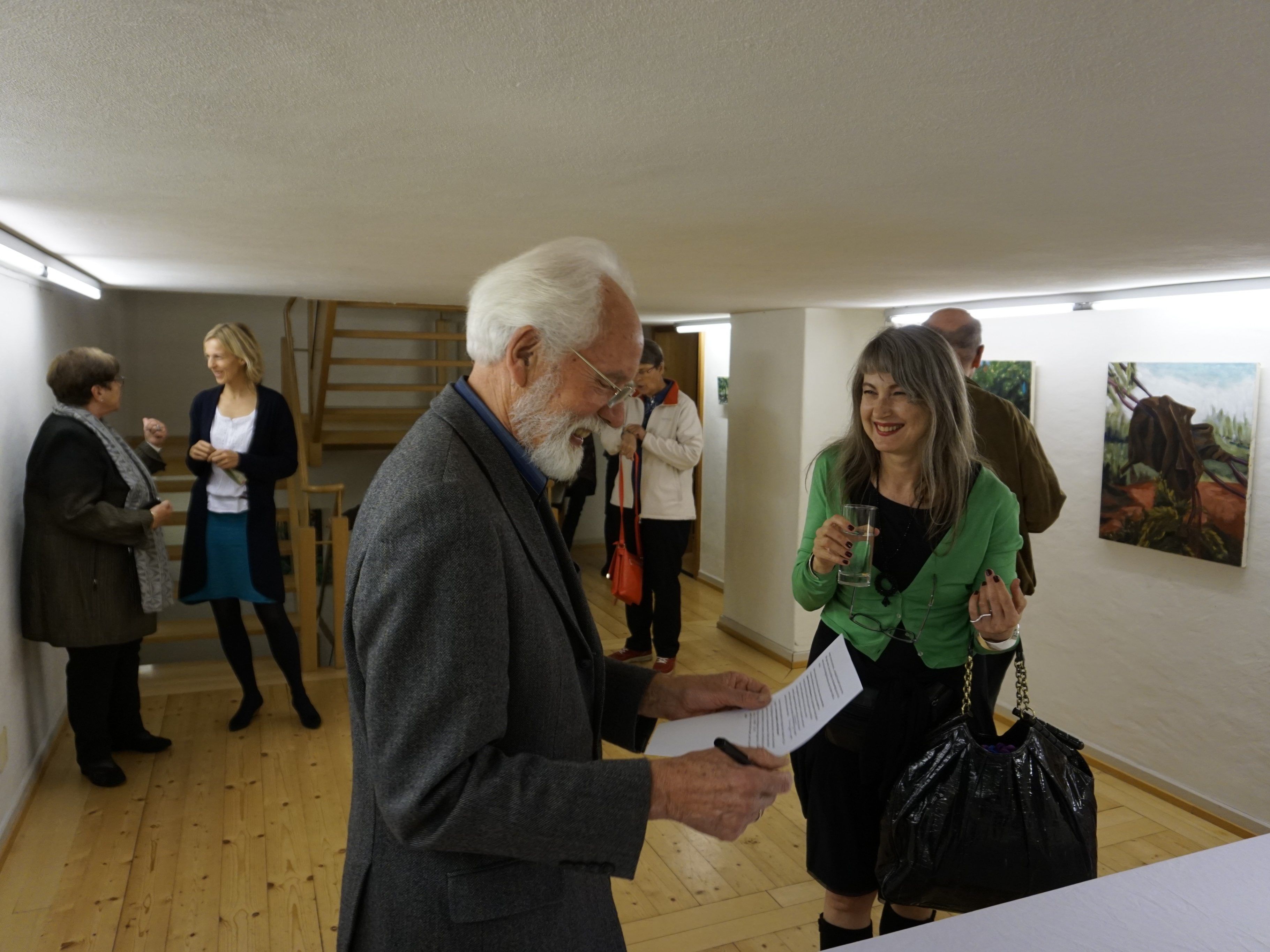 Noch bis Freitag, 3. November, sind die Werke von Martina Feichtinger im Schlosserhus Rankweil zu sehen.