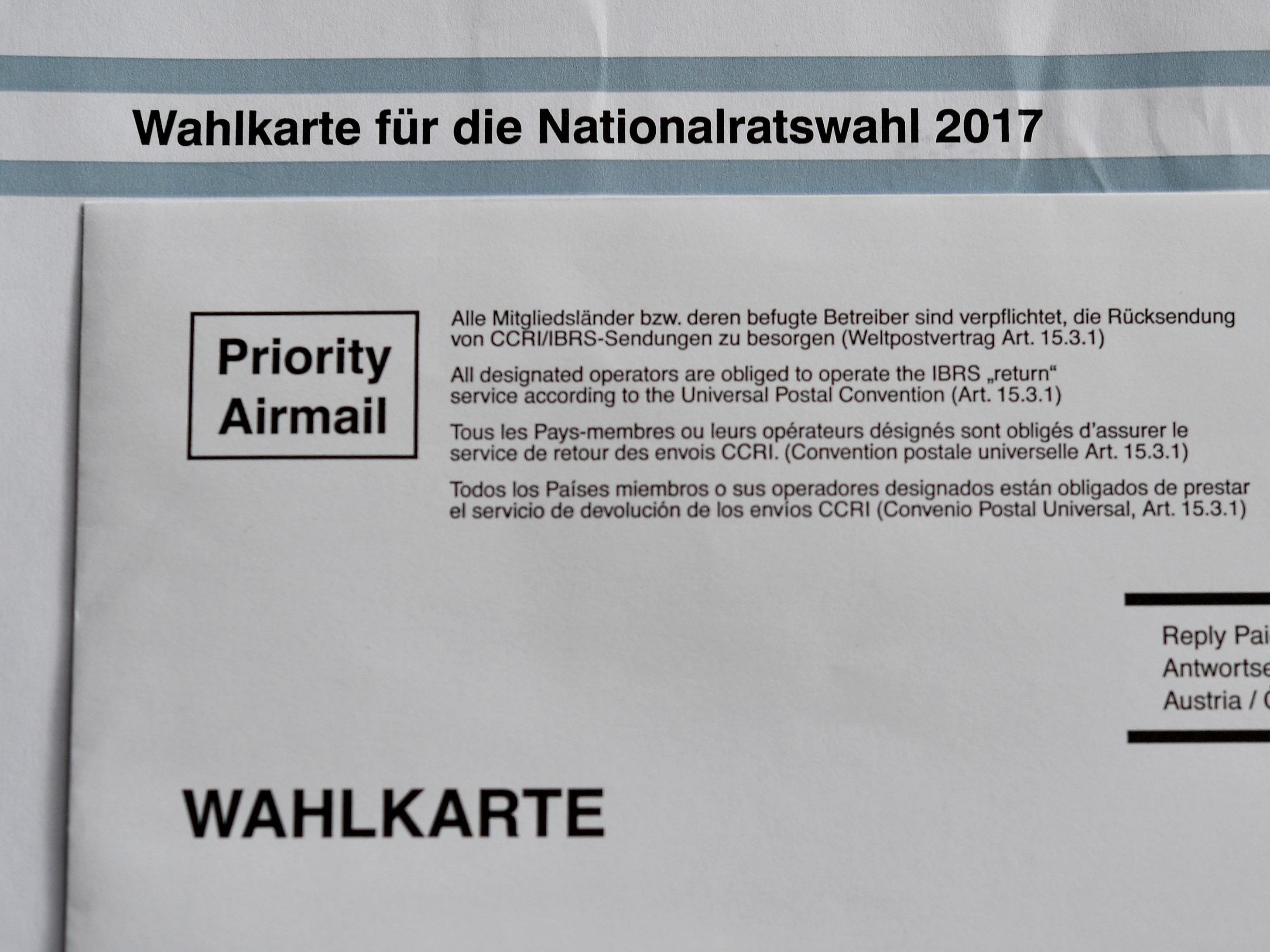 Mit 205.469 ausgestellten Wahlkarten wurden knapp mehr als bei der Wien-Wahl 2015 ausgestellt